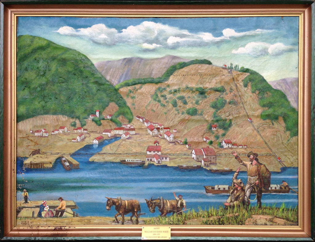 When Old Mauch Chunk Was Young